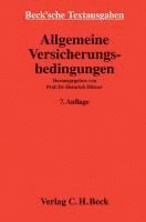Heinrich Dörner - Allgemeine Versicherungsbedingungen, Häftad