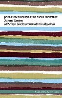 Johann Wolfgang Goethe - Zahme Xenien, Häftad
