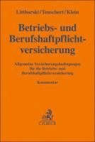 Sigurd Littbarski, Alice Tenschert, Anke Klein - Betriebs- und Berufshaftpflichtversicherung, Inbunden