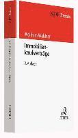 Wolfram Waldner - Immobilienkaufverträge, Häftad