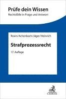 Christian Jäger, Manfred Heinrich - Strafprozessrecht, Häftad