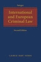 Helmut Satzger - International and European Criminal Law, Inbunden