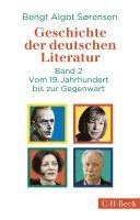 bokomslag Geschichte der deutschen Literatur Bd. II: Vom 19. Jahrhundert bis zur Gegenwart