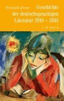 Helmuth Kiesel - Geschichte der deutschen Literatur  Bd. 10: Geschichte der deutschsprachigen Literatur 1918 bis 1933, Inbunden