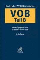 Hans Ganten, Günther Jansen, Wolfgang Voit - Beck'scher VOB-Kommentar  VOB Teil B, Inbunden