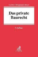 bokomslag Das private Baurecht