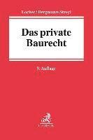 bokomslag Das private Baurecht