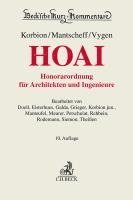Hermann Korbion, Jack Mantscheff, Klaus Vygen, Claus-Jürgen Korbion - Honorarordnung für Architekten und Ingenieure (HOAI), Inbunden