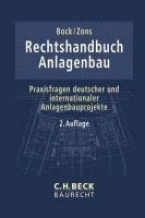 bokomslag Rechtshandbuch Anlagenbau