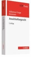 Max Vollkommer - Anwaltshaftungsrecht, Häftad