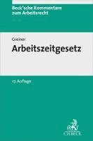 bokomslag Arbeitszeitgesetz. ArbZG