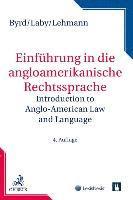 bokomslag Einführung in die angloamerikanische Rechtssprache