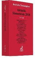 bokomslag Aktuelle Steuertexte 2018