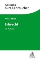 Anne Röthel, Horst Bartholomeyczik, Wilfried Schlüter - Erbrecht, Häftad