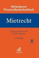 bokomslag Münchener Prozessformularbuch  Bd. 1: Mietrecht