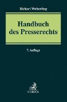 Martin Löffler, Reinhart Ricker, Johannes Weberling - Handbuch des Presserechts, Inbunden