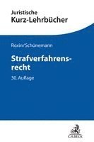 Claus Roxin, Bernd Schünemann - Strafverfahrensrecht, Häftad