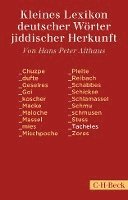 bokomslag Kleines Lexikon deutscher Wörter jiddischer Herkunft