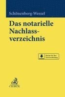 bokomslag Das notarielle Nachlassverzeichnis