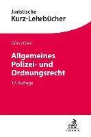 bokomslag Allgemeines Polizei- und Ordnungsrecht