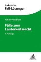 Fälle zum Lauterkeitsrecht 1