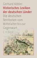 bokomslag Historisches Lexikon der deutschen Länder