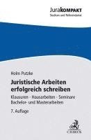 bokomslag Juristische Arbeiten erfolgreich schreiben