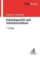 bokomslag Schiedsgericht und Schiedsverfahren