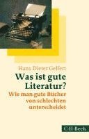 bokomslag Was ist gute Literatur?