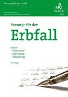 bokomslag Vorsorge für den Erbfall