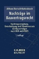 bokomslag Nachträge im Bauvertragsrecht