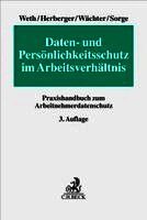 Stephan Weth, Maximilian Herberger, Michael Wächter, Christoph Sorge - Daten- und Persönlichkeitsschutz im Arbeitsverhältnis, Inbunden