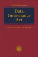 Louisa Specht-Riemenschneider, Moritz Hennemann - Data Governance Act, Inbunden