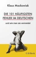 bokomslag Die 101 häufigsten Fehler im Deutschen