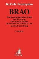 BRAO. Bundesrechtsanwaltsordnung, Häftad