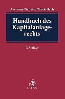 Handbuch des Kapitalanlagerechts 1