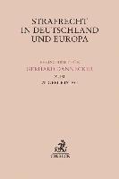 bokomslag Strafrecht in Deutschland und Europa