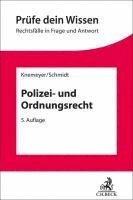 Franz-Ludwig Knemeyer, Thorsten Ingo Schmidt - Polizei- und Ordnungsrecht, Häftad