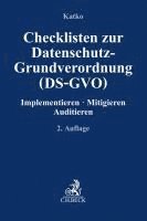 Checklisten zur Datenschutz-Grundverordnung (DS-GVO) 1