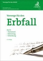 Bayerischen Staatsministerium der Justiz - Vorsorge für den Erbfall, Häftad