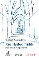 bokomslag Rechtsdogmatik