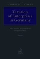 Jochen Bahns - Taxation of Enterprises in Germany, Inbunden