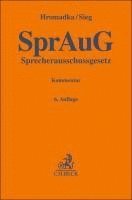 bokomslag Sprecherausschussgesetz. SprAuG