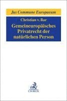 bokomslag Gemeineuropäisches Privatrecht der natürlichen Person