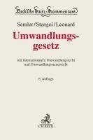 bokomslag Umwandlungsgesetz. UmwG