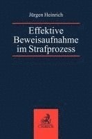 bokomslag Effektive Beweisaufnahme im Strafprozess