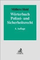 Wörterbuch Polizei- und Sicherheitsrecht