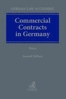 Marius Mann - Commercial Contracts in Germany, Inbunden