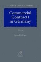 bokomslag Commercial Contracts in Germany