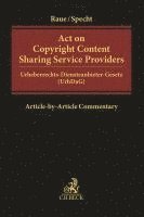 bokomslag Act on Copyright Content Sharing Service Providers